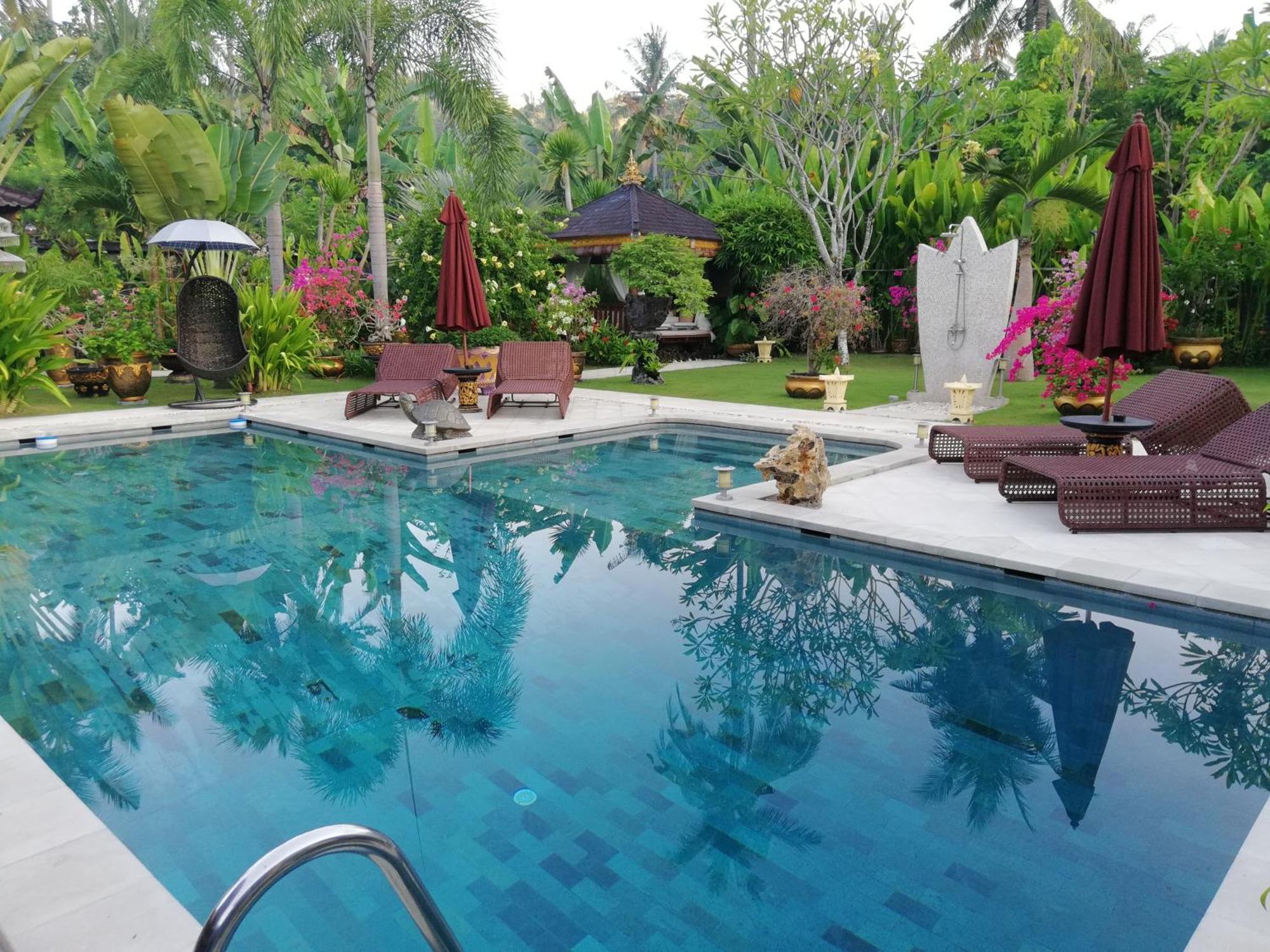 Villa Gusmania Candi Dasa  Luaran gambar